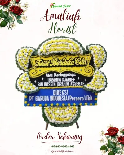 Papan Bunga Duka cangkuang wetan