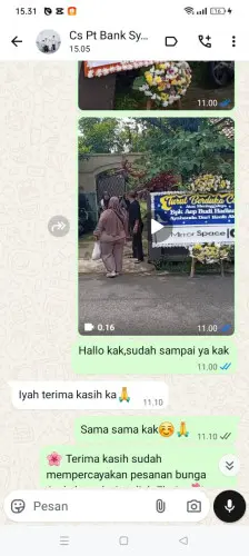 Testimonial Papan Bunga cangkuang wetan